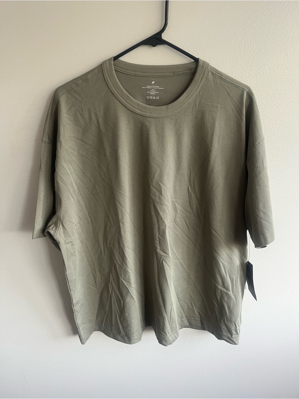 Fabletics Effortless Oversized Tee Cropped